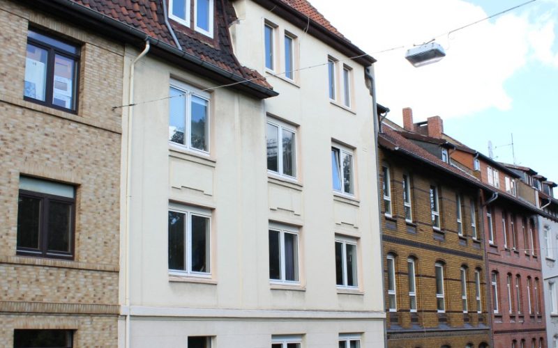 Hildesheim-Butterborn Frontansicht-Häuserreihe